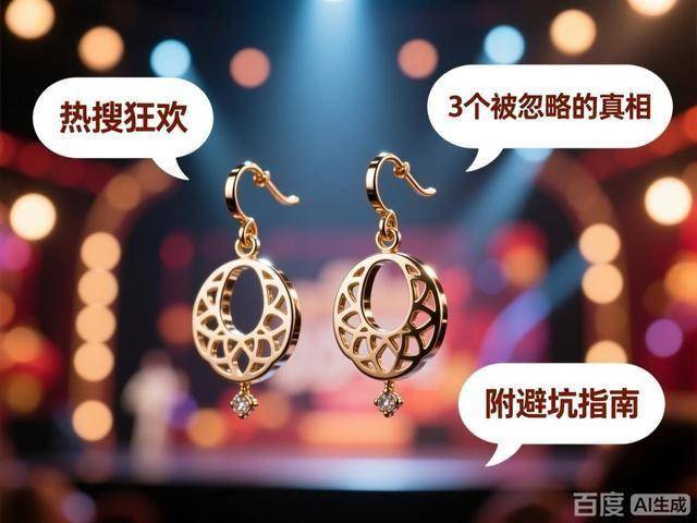 续两年带火小众款热搜狂欢背后藏着真相瓦力游戏试玩王菲春晚耳环再炸屏：连