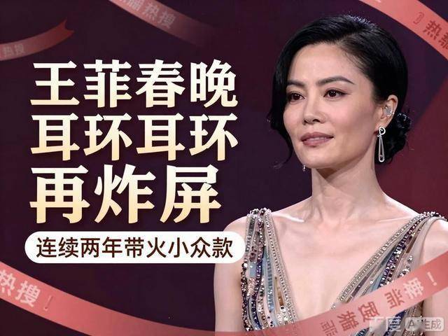 续两年带火小众款热搜狂欢背后藏着真相瓦力游戏试玩王菲春晚耳环再炸屏：连(图3)